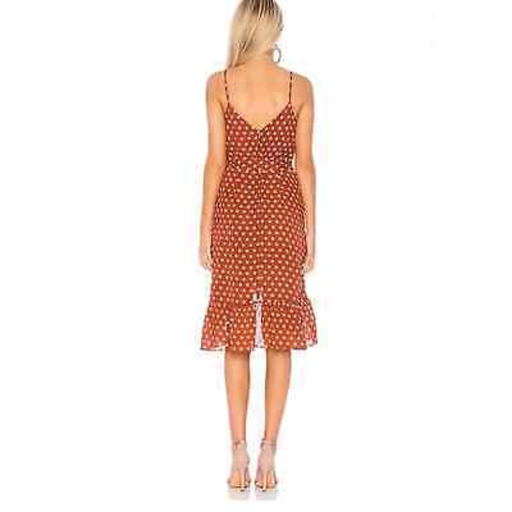 J.O.A. Ruffled Midi Wrap Dress - Picture 3 of 10